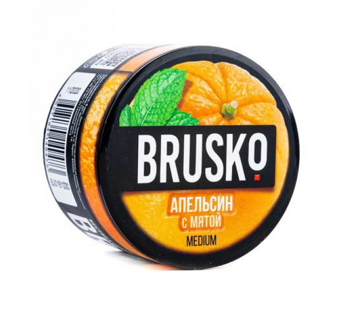 BRUSKO Medium Апельсин с Мятой 50г