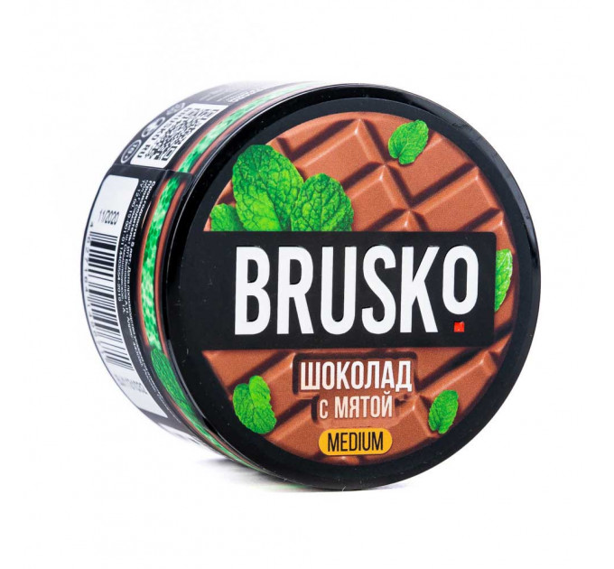 BRUSKO Medium Шоколад с Мятой 50г